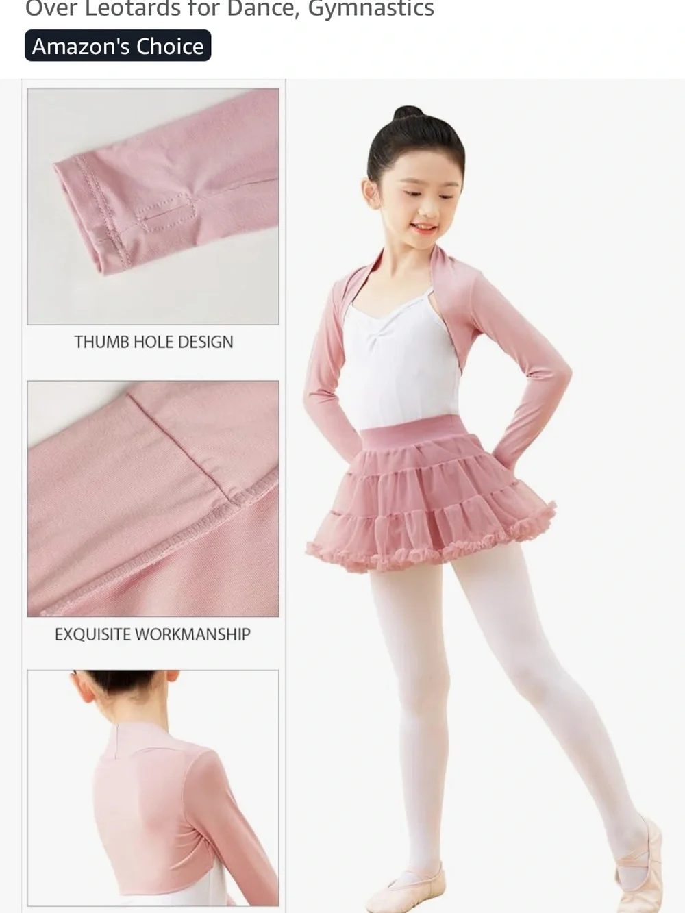 Kids Ballet Shrug